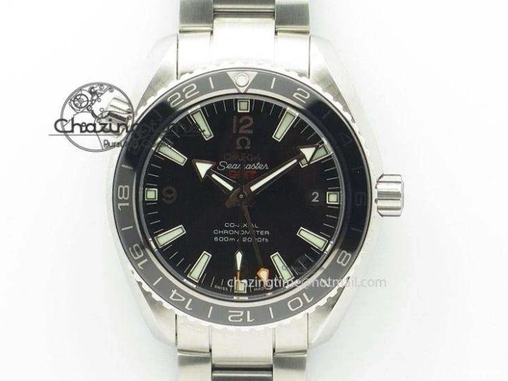 1224 Racing Master Chronometer OMF 1:1 Best Edition Black Dial Orange Hand on Black Leather Strap A Contemporary 7999